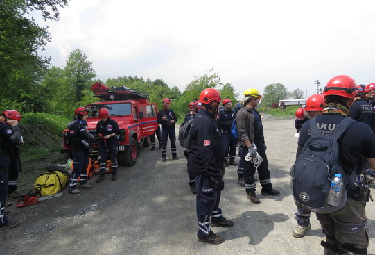 Yapı Kredi Arama Kurtarma Tatbikat Eğitimi