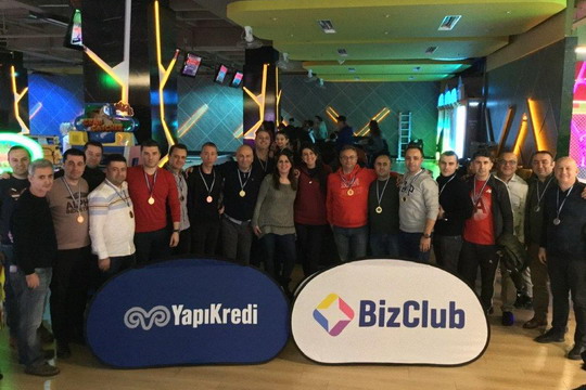 İstanbul BizClub Bowling Turnuvasını üç ayrı salonda gerçekleştirdik