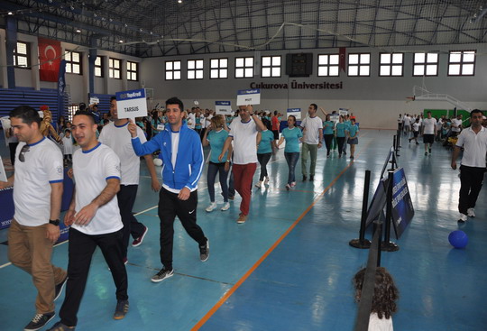 Yapı Kredi Bölge Spor Şenliği’nin 14'üncüsü Adana'daydı...