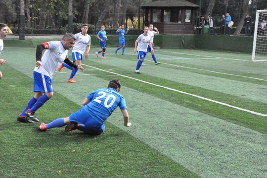Futbol turnuvasında heyecan devam ediyor.