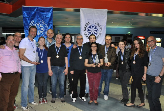 YKB Bowling Turnuvası sonuçları...