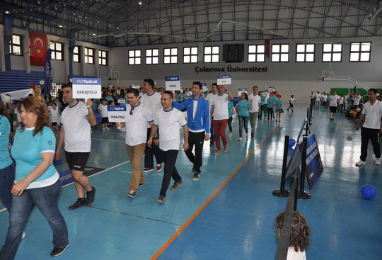 Yapı Kredi Bölge Spor Şenliği’nin 14'üncüsü Adana'daydı...