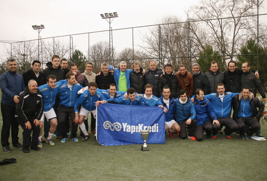 Yapı Kredi Genel Müdürlük Futbol Takımımız, Basisen Turnuvası’nda Şampiyon...