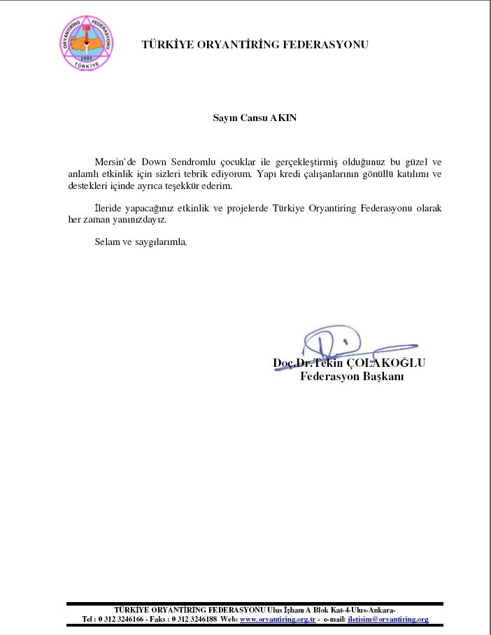 Down sendromlu çocuklar ve aileleri için anlamlı bir gün...