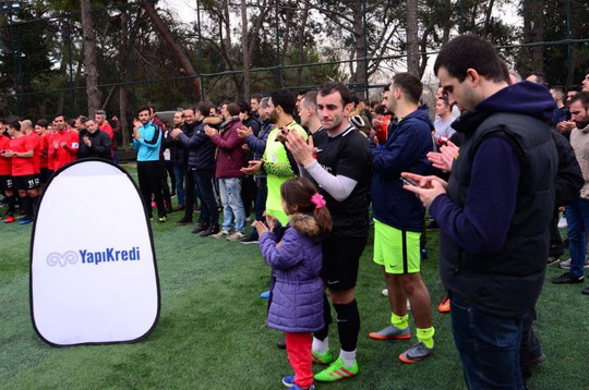 Yapı Kredi Futbol Turnuvasında Şampiyonlar belli oldu.