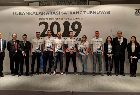 Merkez Bankası Satranç Turnuvasından kupa ile döndük!