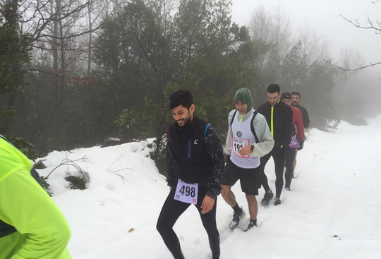 Atletlerimizin zorlu Çekmeköy Ultra Kış Maratonu Koşuları...