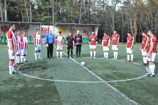 Futbol turnuvasında heyecan devam ediyor.