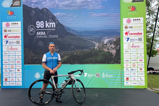 Akra Gran Fondo Antalya Bisiklet Yarışları’ndan madalyayla döndük!