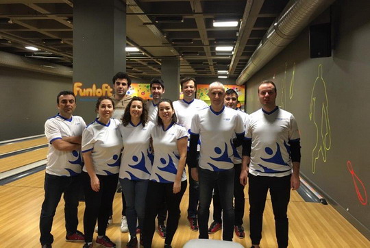 İstanbul BizClub Bowling Turnuvasını üç ayrı salonda gerçekleştirdik