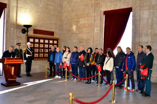 Bölge Futbol Takımları Cumhuriyet coşkusunu Ankara’da yaşadı.