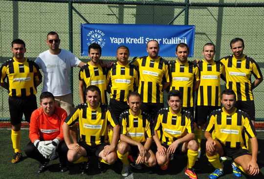 Yapı Kredi futbol coşkusu yeniden start aldı...