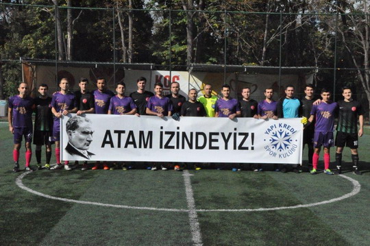 Futbol turnuvasında heyecan devam ediyor.