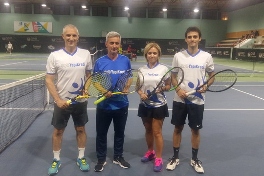 Türkiye Bankalar Arası Tenis Şampiyonası’nda Yapı Kredi Üçüncü Kez Şampiyon...
