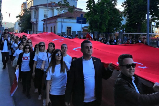 19 Mayıs’ın 100’üncü yılında 1919 ruhuyla  Samsun’daydık.