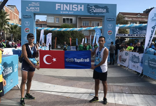 Atletlerimiz Darıca Yarı Maratonu’nda mücadele etti.