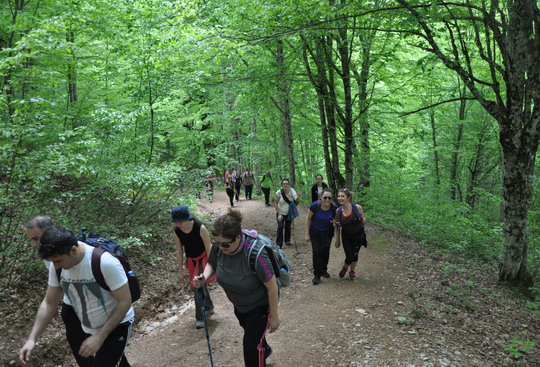 Trekking zevkinin tadı damaklarda kaldı...