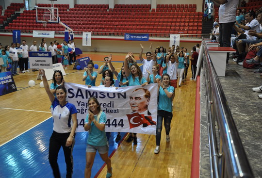 Yapı Kredi Bölge Spor Şenliği’nin 16’ncısını Samsun’da tamamladık...