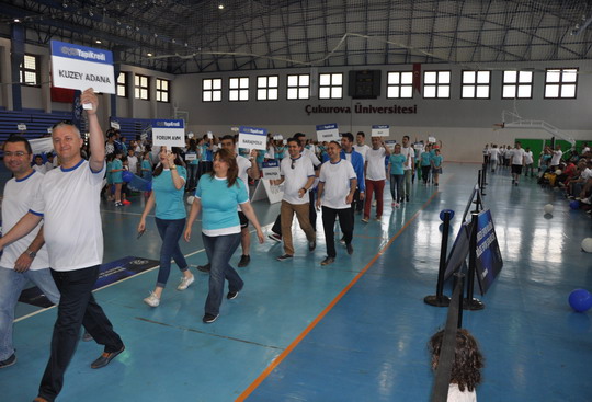 Yapı Kredi Bölge Spor Şenliği’nin 14'üncüsü Adana'daydı...