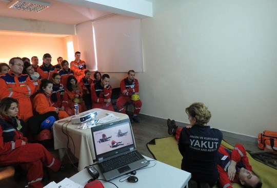 YAKUT Arama Kurtarma Teknikleri Eğitimi.