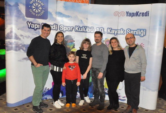 Yapı Kredi Spor Kulübü 10. Kayak Şenliği tamamlandı.