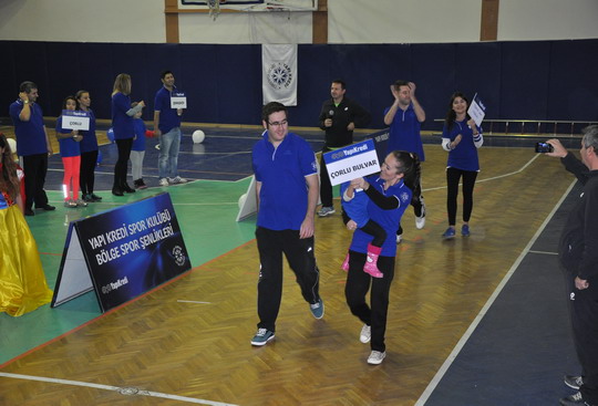 Yapı Kredi Bölge Spor Şenliği’nin 12'ncisi Kırklareli’deydi...