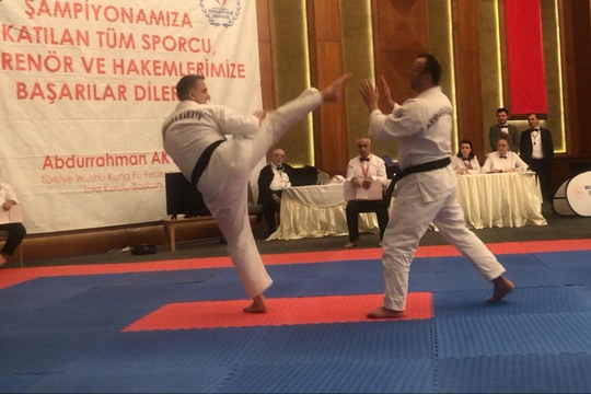 Karate Milli Takımında bir Yapı Kredili.