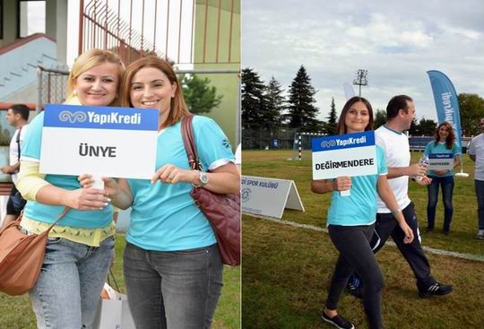Yapı Kredi Bölge Spor Şenliği’nin 18’incisini Trabzon’da tamamladık...