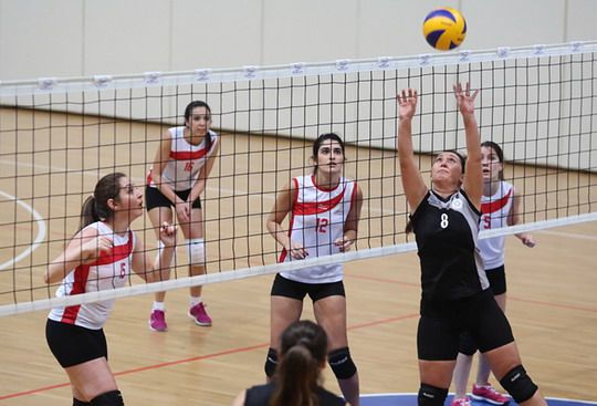 Bayan Voleybol Takımımız bu hafta da galip...