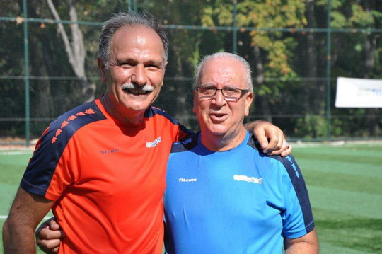 Emeklilerimiz futbol için sahadaydı!