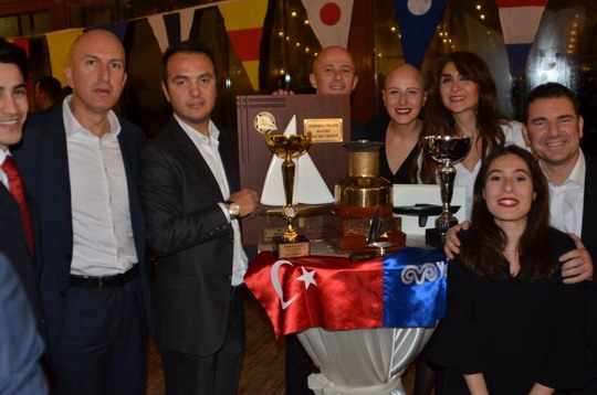 Yelken Takımımız IRC 4  sınıfında 2018 İYK Trofesi birincilik ödülünü törenle aldı.