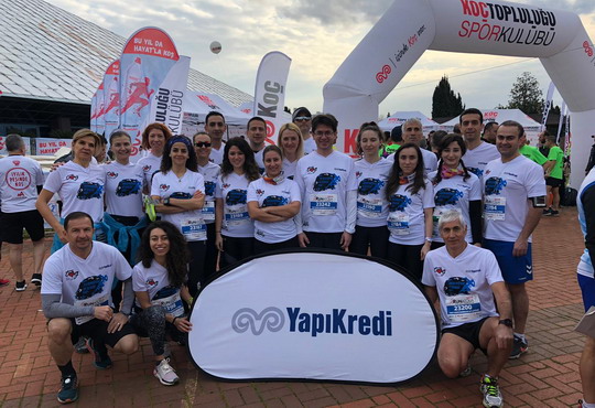 Uluslararası Runatolia maratonunda bizler de koştuk.