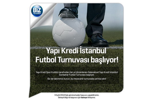 Futbol Turnuvası başlıyor...
