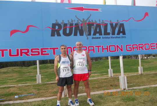 Atletlerimizin RUNTALYA yarı maratonu...