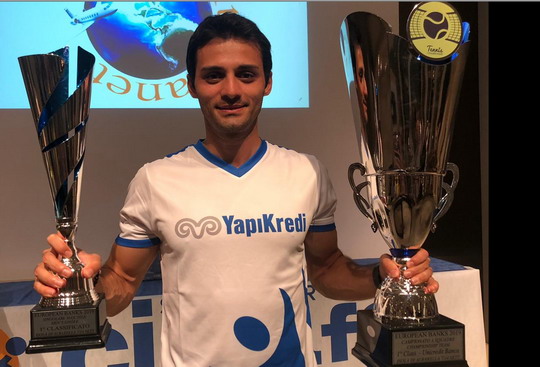 Teniste büyük başarı
