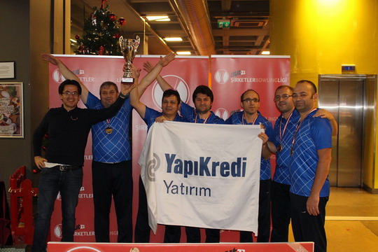 Şirketler Bowling Ligi 2018 şampiyonu Yapı Kredi Yatırım oldu...