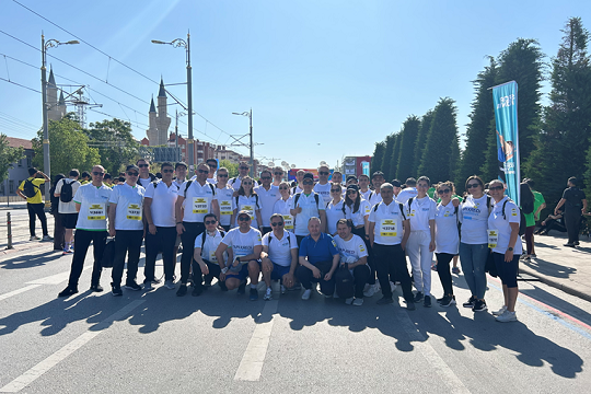 Konya Yarı Maratonu’da Gönüllülerimiz Sobe Vakfı için koştu.