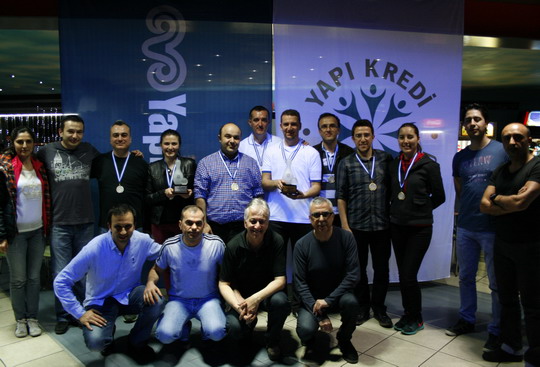 Yapı Kredi Bowling Turnuvası tamamlandı...