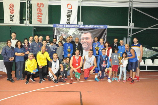 Soner Barutçuoğlu Streetball Turnuvası’nı tamamladık.