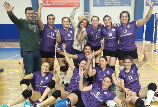 Kadın Voleybol Takımımızın galibiyet serisi devam ediyor.