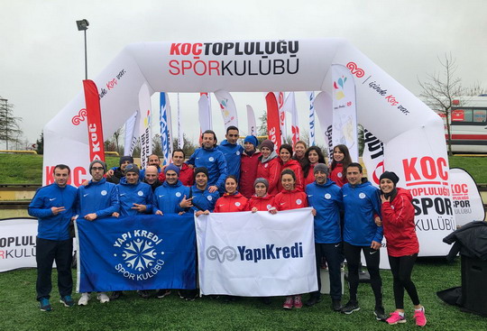 Atletlerimiz Koç Topluluğu 29. Spor Şenliği yarışlarında derece için koştular...