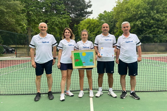 Tenis takımımız Türkiye Eğitim Gönüllüleri Vakfı (TEGV) yararına düzenlenen Şirketler Tenis Turnuvası şampiyonu oldu.