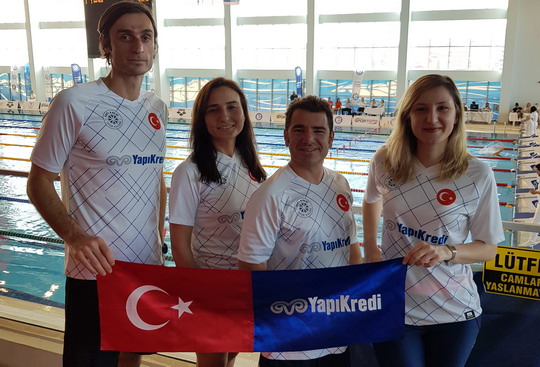 Yüzme Takımımız Uluslararası Masterlar Kış Şampiyonası'na katıldı.