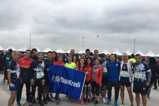 Vodafone  13.İstanbul Yarı Maratonu koşuldu...