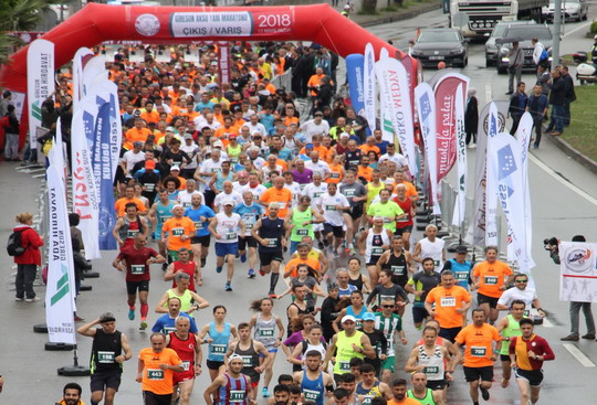 Atletlerimiz 4. Giresun Aksu Yarı Maratonu’nda koştular...
