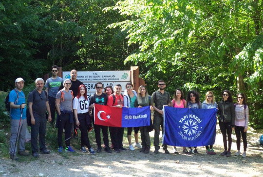Menekşe Yaylası trekking turunu tamamladık...