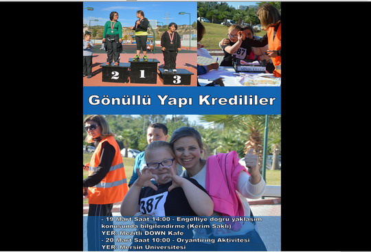 Down sendromlu bireylerin yanında olmak için gönüllü Yapı Kredilileri bekliyoruz!