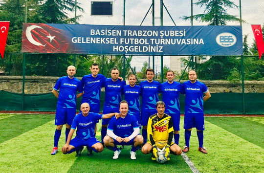 Trabzon Futbol Takımımız  Basisen Turnuvası’na fırtına gibi başladı.