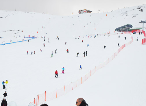 UCI Ski Meeting’de 55 kişiydik