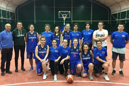 Kadın Basketbol Takımımız çalışmalarına devam ediyor...